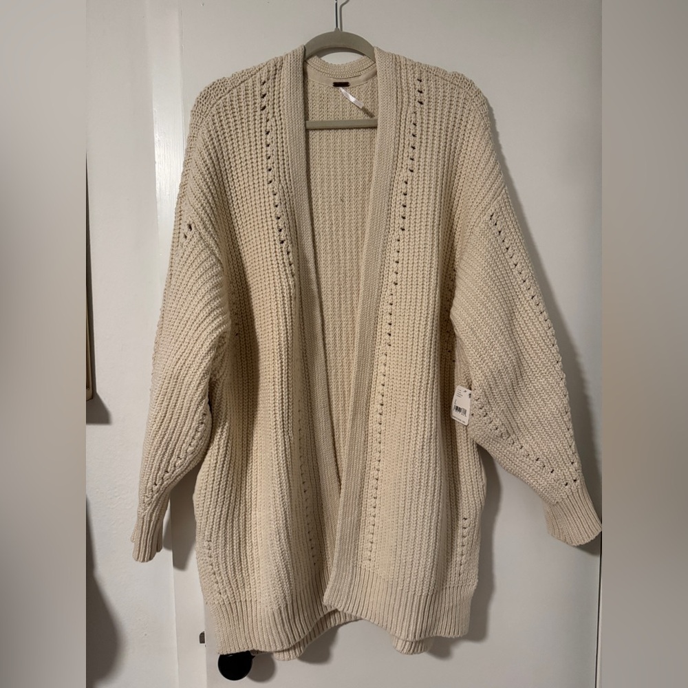 NWT Free People Oversized Cardigan